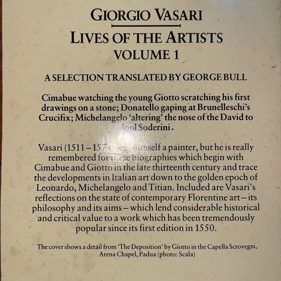 Giorgio Vasari The Lives of the Artists Volume 1 - Picture 4 of 4